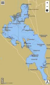 Upper Klamath Lake Fishing Map