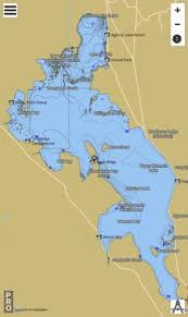 upper klamath lake fishing map