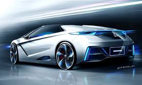 Honda Ev Ster Concept Design Sketch Car Body Design Futuristic Cars Honda Sports Car Small Sports Cars