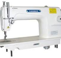 Máquina de Costura Reta Industrial, Ponto Fixo, Lanç. Pequena, Lubrif.  Automática, 4500ppm, LM9900