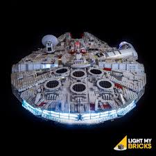Light My Bricks Lego Ucs Millennium Falcon 75192 Lighting Kit Lego Ucs Lego Millennium Falcon Lego