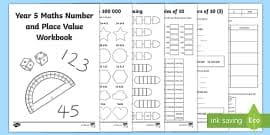 ks2 year 6 maths worksheets number place value workbook