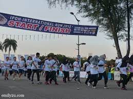 Collaboration between state government of perak and autism rangers. Ipoh International Run 2015 From Emily To You