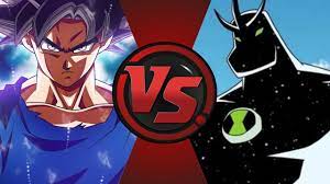Thanos can't win cuz he doesn't exist. Ultra Instinct Goku Vs Ben 10 Alien X Goku New Form Dragon Ball Super V Ben 10 Fan Animation Youtube
