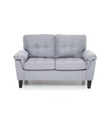 Un divano a 2 posti in tessuto è quello di cui hai bisogno per rilassarti con le persone che ami. Divano Denver 2 Posti In Tessuto Colore Grigio 145 X 95 X 78h
