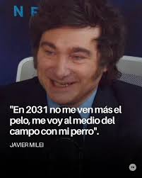 Javier Milei confirmó que se retira de la política en 2031, incluso si  logra un segundo mandato. En una charla íntima con Fantino en Neura Media,  el presidente fue tajante: "¿Terminó el