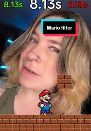 Desafía tu velocidad con el filtro Mario
