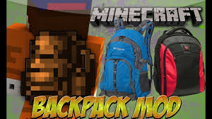 Big backpacks can be dyed any color by placing dye in the center of the crafting recipe, the same as the standard backpacks. Backpacks Mod For Minecraft 1 10 2 1 9 4 1 8 9 Azminecraft Info