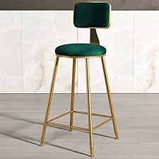 amazon com yaolanq metal bar stool chair without armrests four legs modern kitchen dining chair high stool color metal bar stools bar stool chairs bar stools