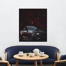 ford-mustang-negru-tablou-printat – The Print Studio