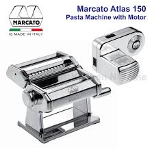 Ever since 1930 we have passionately created products to make people happy! Marcato Pasta Machine Atlas 150 With Motor Marcato Pasta Maker