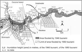 The most destructive tsunami in hawaii occurred on april 1, 1946 after an earthquake measuring 7.4 on the richter scale struck the ocean floor off the aleutian islands of alaska. Geological Evidence And Sediment Transport Modelling For The 1946 And 1960 Tsunamis In Shinmachi Hilo Hawaii Sciencedirect