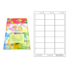 The template is very simple to use and customize in word. A4 Pre Cut Multi Matte White Paper Labels 3x7 21 Labels Per Sheets