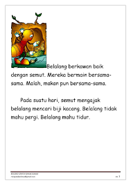 Berikut adalah senarai yang boleh memberi anda permulaan permulaan. Cerita Pendek Untuk Kanak Kanak Tadika Malaybkim