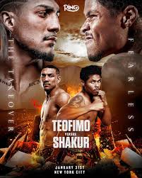 🚨 The Ring VI 🚨 🥊 Teofimo Lopez vs Shakur Stevenson 👑 Ring & WBO World  Titles ⚖️ Junior welterweight 📆 January 31st 📍 New York City 📺  Exclusively On DAZN