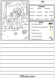 20 free picture writing prompts for kids with vocabulary the mum educates