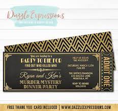 Includes printable scripts biographies evidence and clues. Pin On Printable Birthday Invitations