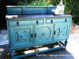 This lovely piece was painted with a variety of dixie belle paint company products including bunker hill blue, bronze patina paint, metallic paint, best dang wax. Jacobean Painted Buffet Tannis Studio Paint Design