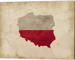 Metaverse Map With Flag Overlay Poland By Color Me Happy Canvas Art Canvas Art Color Me Overlays