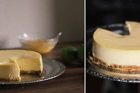 New York Cheesecake Au Citron Vert Patisserie Sans Cuisson Cheesecake Citron Cheesecake