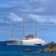 L Officiel Saint Barth On Instagram The Sailing Yacht A Reveals 142 Meters Of Incredible Design By The French Designer Star Sailing Yacht Sailing St Barths