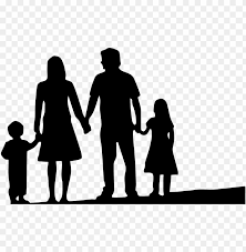 Black silhouettes isolated on white. Free Images On Pixabay Vector Transparent Download Silhouette Family Png Image With Transparent Background Toppng