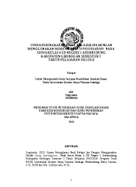 Check spelling or type a new query. Top Pdf 4 Contoh Ptk Sd Kelas 4 Ipa Sudah Jadi Langsung Pakai Dokumen Sekolah Halaman Judul 123dok Com