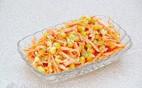 салат с курицей и корейской морковью и свежим огурцом Salat Iz Morkovi S Kukuruzoj I Chesnokom Recept Eda Idei Dlya Blyud Salaty