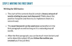 Keyword outlines keyword outline notes 1. Seo Content Writing 7 Actionable Steps To Optimize Your Blog Content