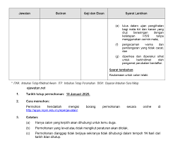 Permohonan pelbagai jawatan bertaraf kontrak dan tetap ditawarkan dibuka sehingga 6 januari 2021 secara atas talian melalui. Jawatan Kosong Di Majlis Peperiksaan Malaysia Mpm 18 Januari 2020 Jawatan Kosong Kerajaan Swasta Terkini Malaysia 2021 2022