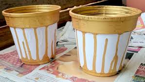 1,260 plastic painting plant pot products are offered for sale by suppliers on alibaba.com, of which flower pots & planters accounts for 29%. Painting Plastic Pots How To Jazz Up Your Planters One Brick At A Time