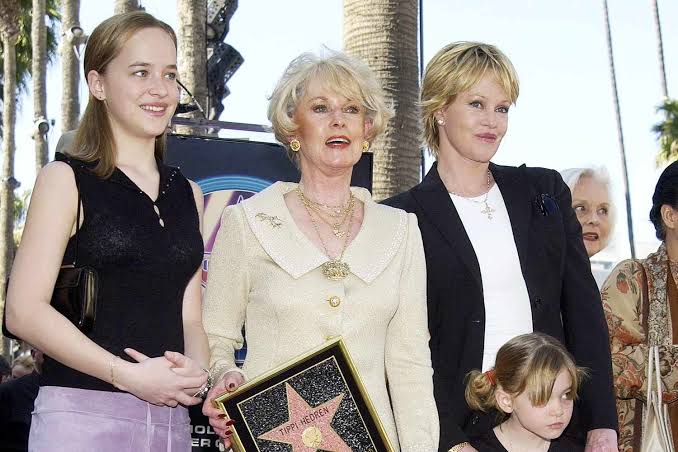 15 Vintage Photos of Melanie Griffith with Mom Tippi Hedren and  Granddaughter Dakota Johnson