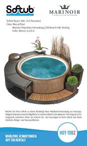 Hottubz We Bring Relaxation To You Presentiert Softub 5 8 Umrandung Mocca Fur Resort Legend Machen Sie Ihr Whirlpool Polyrattan Whirlpool Garten