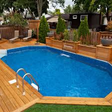 Do You Know What An Onground Pool Is Backyard Pool Landscaping Small Backyard Pools Backyard Pool Designs