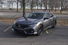 The 2020 honda civic sport touring hatchback got a facelift for this model year, to catch up with the '19 facelift for civic sedans and coupes. 2020 Honda Civic Hatchback Sport Touring Review Price Rains On The Performance Parade