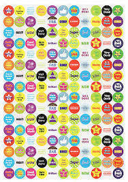 880 Childrens Reward Stickers Chart Kids Teacher School