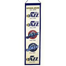 There are versions for desktop, tablet, and mobile device. Utah Jazz Nba Logo Heritage Banner Dynasty Sports Framing