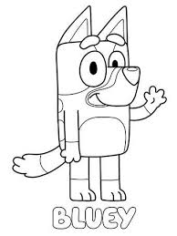 Download and print free bluey and grandma coloring pages. Image Result For Bluey Coloring Pages For Kids Abc For Kids Kids Colouring Printables