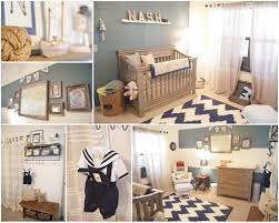 I knew immediately that i wanted to do a classic light blue. Baby Nash S Vintage Nautical Nursery Project Nursery