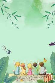Green Cartoon Fresh Summer Poster Background Design Cartoon Background Cartoon Wallpaper