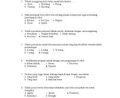 Maybe you would like to learn more about one of these? Soal Pilihan Ganda Sepak Bola Nasi