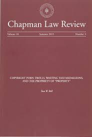 Professor Tom W. Bell publishes “Copyright Porn Trolls, Wasting Taxi  Medallions, and the Propriety of Property” - Fowler School of Law