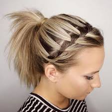 Cute Sporty Hairtyles For Short Hair Braids For Short Hair Straight Hairstyles Sporty Hairstyles