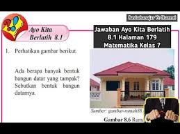 Bahasa indonesia sma kelas 10 kurikulum 2013 apps on google play. Jawaban Ayo Kita Berlatih 8 1 Halaman 191 Matematika Kelas 7 Segiempat Dan Segitiga Youtube