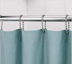 Compare prices & save money on bath accessories. Bath Ball Chain Shower Curtain Rings Remodelista Shower Curtain Curtains Shower Curtain Rings