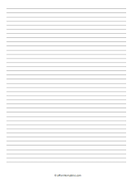 Free printable border designs for paper black and white. 15 Download A4 Lined Paper Templates