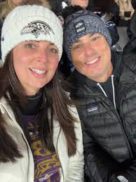 It was cold as…hella cold but it was amazing let's go @ravens. I love my  girl @sippin.suz