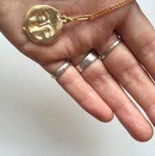 Cleopatras Bling Moon Face Pendant Modern Supply Co Winnipeg Face Jewellery Sterling Silver Pendants Gold Moon