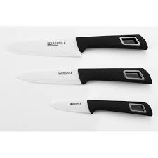 Coffret 3 Couteaux Cuisine Noir Et Blanc Kirmena En Ceramique Laguiole Qualite Pro Blanc Achat Vente Couteau De Cuisine Coffret 3 Couteaux Cuisine Cdiscount