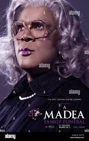 Data di rilascio: Marzo 1, 2019 Titolo: Un Madea funerale di famiglia  Studio: Lionsgate direttore: Tyler Perry trama: una gioiosa riunione di  famiglia diventa un esilarante incubo come Madea e l'equipaggio viaggiare